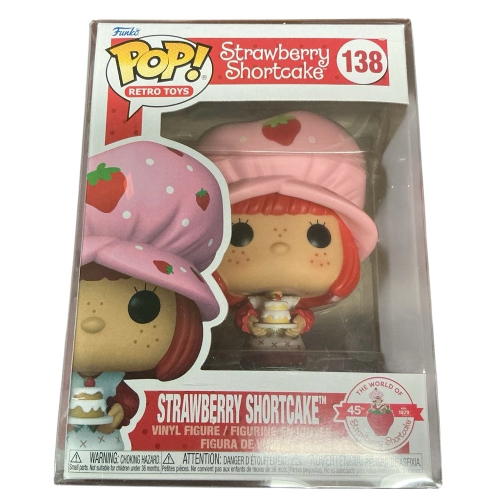 Funko Pop Retro Toys Strawberry Shortcake with Pink Hat